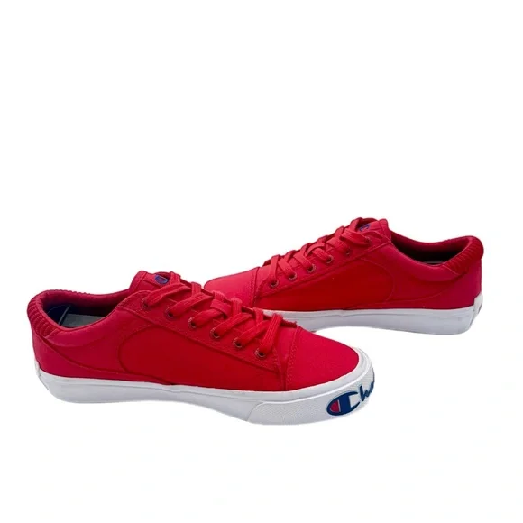 Champion Life™ Fringe Lo Canvas Scarlet Red Sneakers CP100553M Youth 6 NWOT - Picture 7 of 12